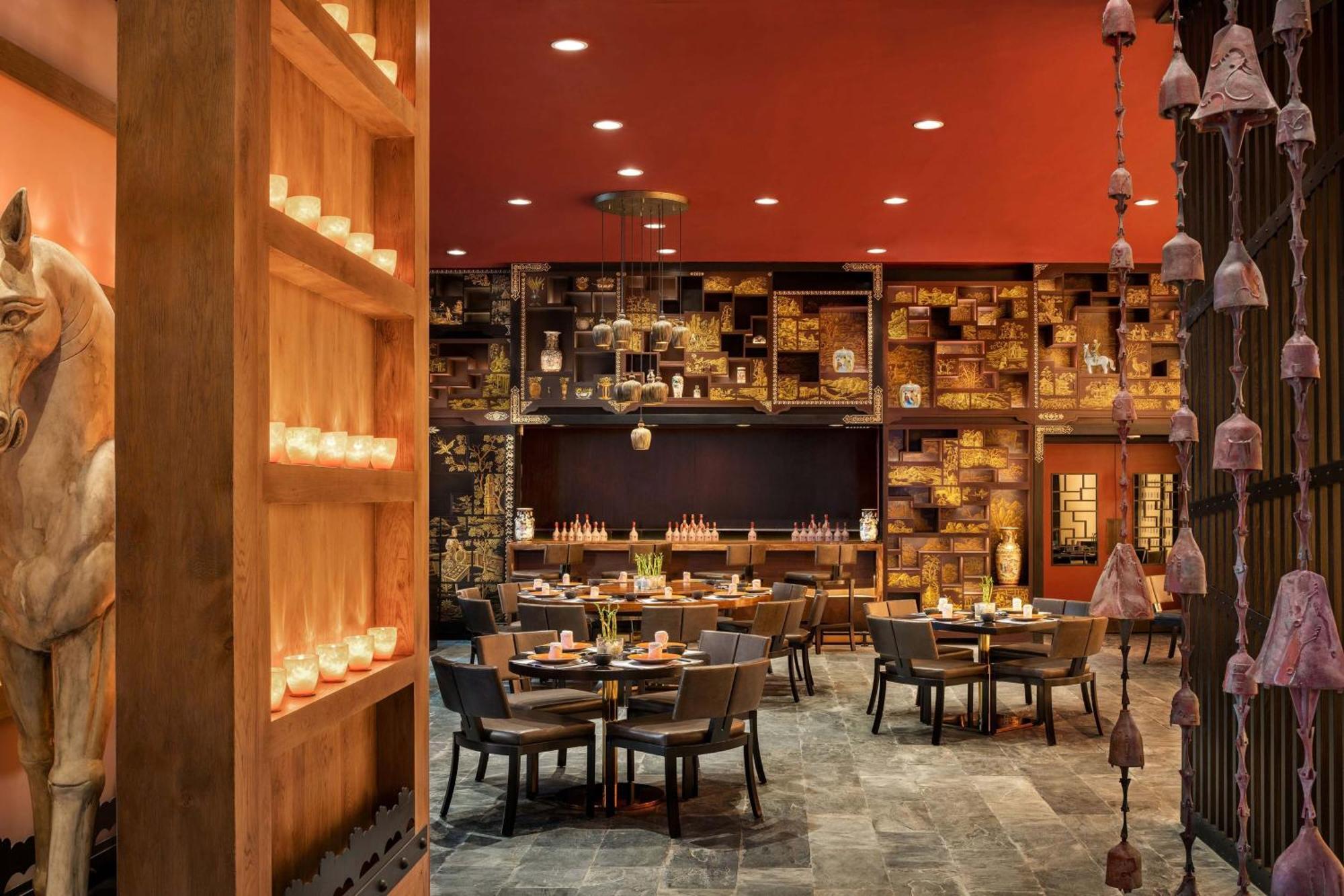 Hotel The St. Regis Il Cairo Esterno foto The interior of the restaurant
