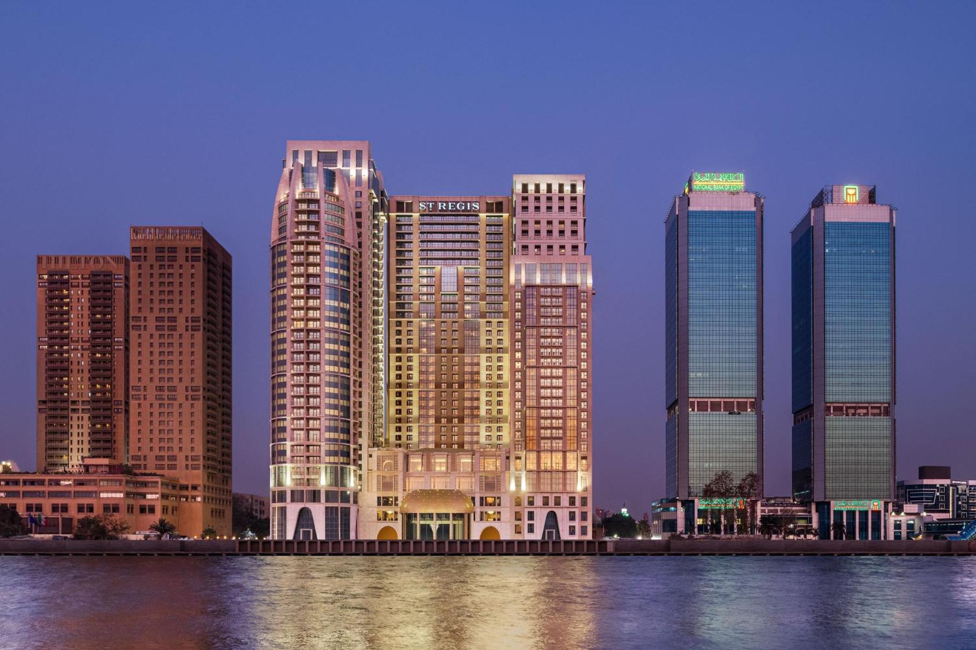 Hotel The St. Regis Il Cairo Esterno foto The Nile City Towers